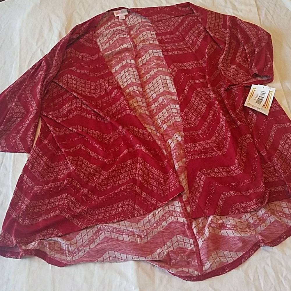 Red Lindsay Cover Sz S NEW stretchy LuLaRoe